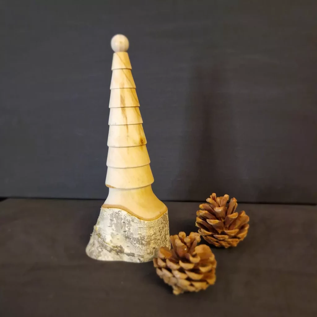 Petit sapin en bouleau
