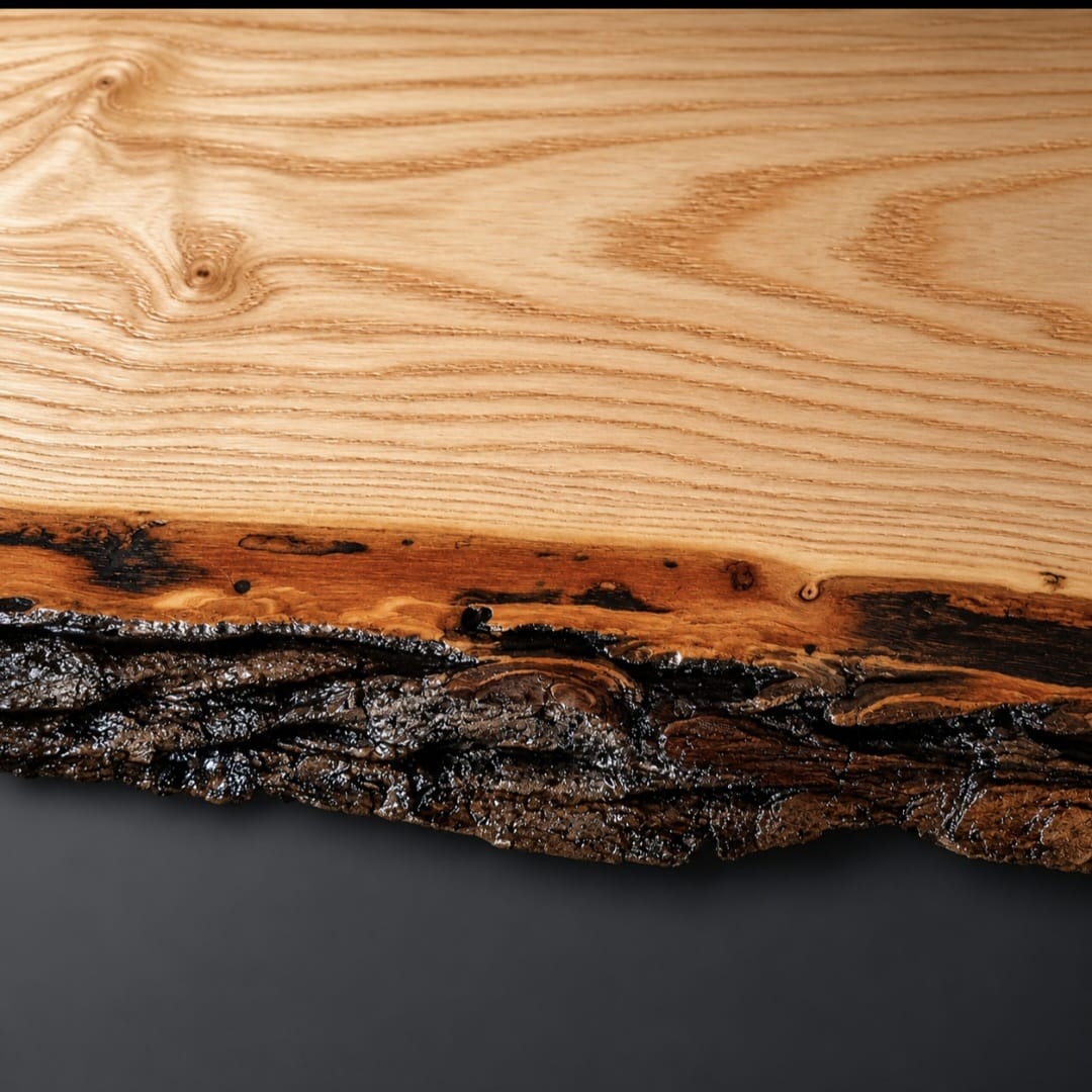 Table Rivière en Erable et Résine Epoxy – Image 3
